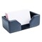 Dacasso Navy Blue Bonded Leather Business Card Holder AG-5007 - alternate 4